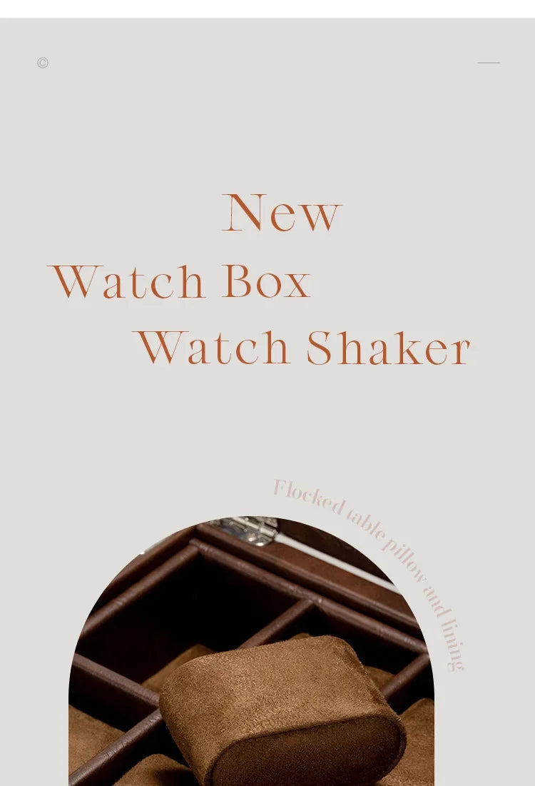 Watch Winders for Mechanical Watches Automatic Rotator Holder Double Layer Black Cabinet Storage Box Display Box Quiet No Noise